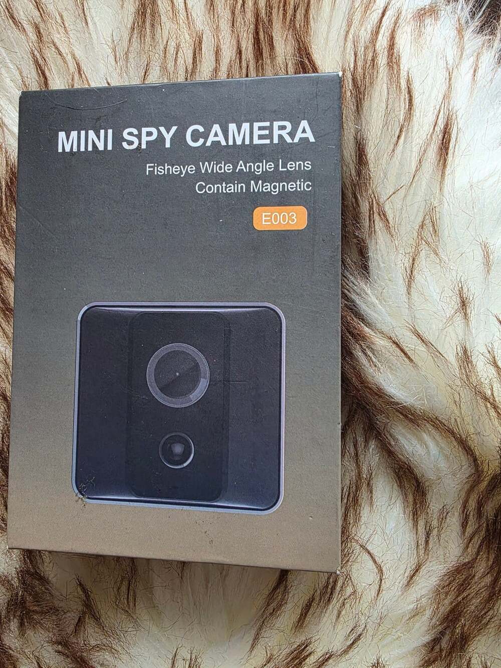 Mini spy camera e003 fisheye wide angle lens